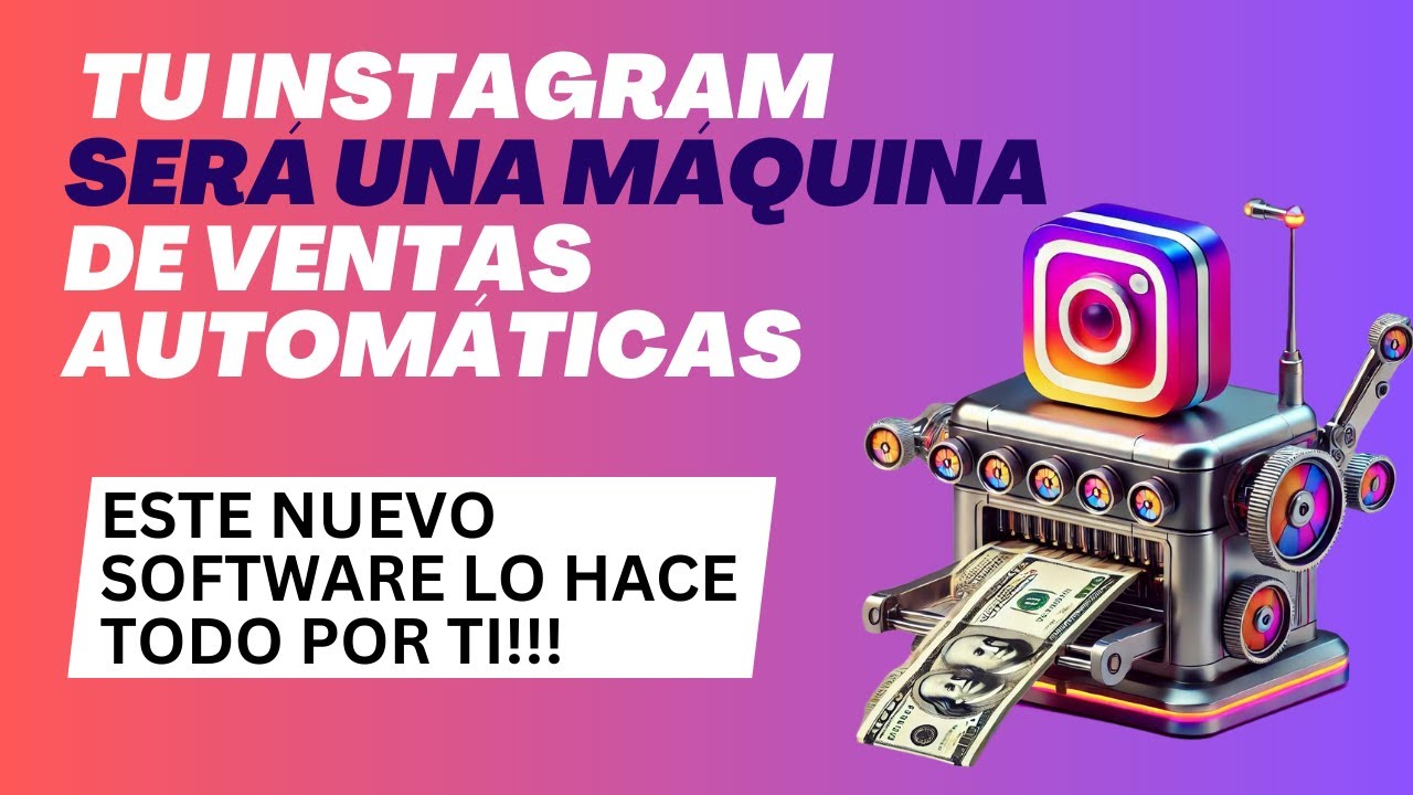 Miniatura del vídeo: Este Software convierte tu Instagram en una Máquina de VENTAS! software de instagram